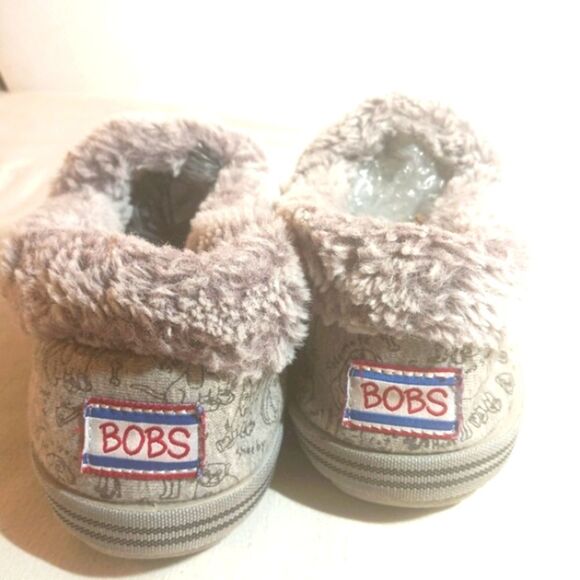 Sketchers Bobs Women's Too Cozy Pooch Parade Slippers Sz 9 - Picture 4 of 6
